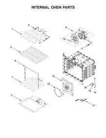 Internal Oven Parts parts for Whirlpool Wall Oven WOC97EC0HZ00 from AppliancePartsPros.com