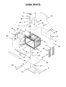 Oven Parts parts for Whirlpool Wall Oven WOC75EC7HV00 from AppliancePartsPros.com