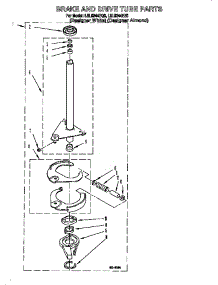 Brake And Drive Tube parts for Whirlpool Washer LSL8244EZ0 from AppliancePartsPros.com