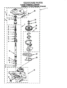 Gearcase parts for Whirlpool Washer LSL8244EZ0 from AppliancePartsPros.com