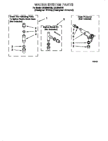 Water System parts for Whirlpool Washer LSL8244EZ0 from AppliancePartsPros.com