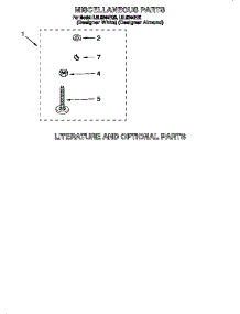 Miscellaneous parts for Whirlpool Washer LSL8244EZ0 from AppliancePartsPros.com