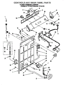Controls And Rear Panel parts for Whirlpool Washer LSL8244EZ0 from AppliancePartsPros.com