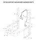 Dryer Support And Washer Harness Parts
