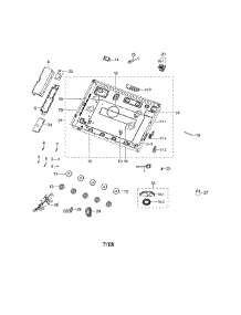 Module / Knobs parts for Samsung Cooktop NA30N6555TS/AA-00 from AppliancePartsPros.com
