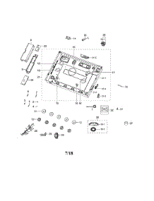 Module / Knobs parts for Samsung Cooktop NA36N6555TG/AA-00 from AppliancePartsPros.com