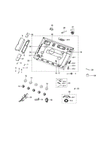 Module / Knobs parts for Samsung Cooktop NA30N7755TG/AA-00 from AppliancePartsPros.com
