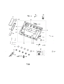Module / Knobs parts for Samsung Cooktop NA36N6555TS/AA-00 from AppliancePartsPros.com