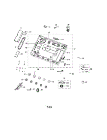 Module / Knobs parts for Samsung Cooktop NA36N7755TS/AA-00 from AppliancePartsPros.com