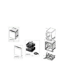 Main Assy parts for Samsung Dishwasher DW80F600UTS/AA-01 from AppliancePartsPros.com