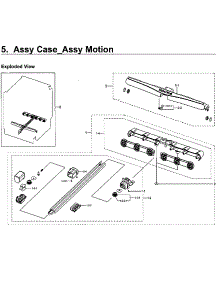 Motion Case parts for Samsung Dishwasher DW80H9930US/AA-01 from AppliancePartsPros.com