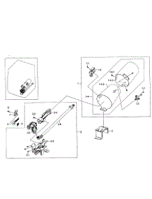 Heater Assy parts for Samsung Dryer DV231AGW/XAA-00 from AppliancePartsPros.com
