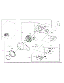 Motor Duct parts for Samsung Dryer DV422EWHDWR/AA-00 from AppliancePartsPros.com