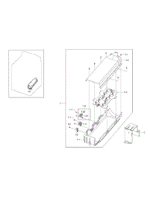 Duct Heater parts for Samsung Dryer DV422EWHDWR/AA-00 from AppliancePartsPros.com