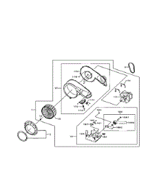 Motor Assy parts for Samsung Dryer DV407AEW/XAA-01 from AppliancePartsPros.com