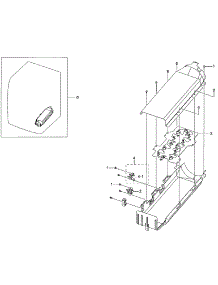 Duct Heater parts for Samsung Dryer DV42H5000EW/A3-02 from AppliancePartsPros.com