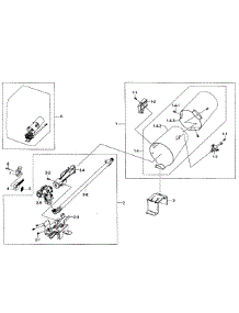 Heater Assy parts for Samsung Dryer DV455GVGSWR/AA-01 from AppliancePartsPros.com