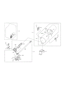 Duct & Burner - Gas parts for Samsung Dryer DV45H7000GP/A3-01 from AppliancePartsPros.com