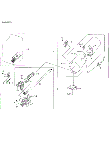 Gas Burner parts for Samsung Dryer DV48J7700GW/A2-01 from AppliancePartsPros.com