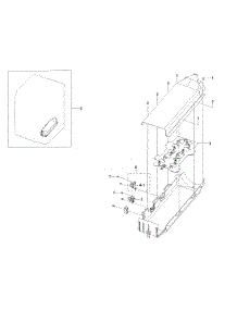 Duct Heater parts for Samsung Dryer DV42H5400EF/A3-00 from AppliancePartsPros.com