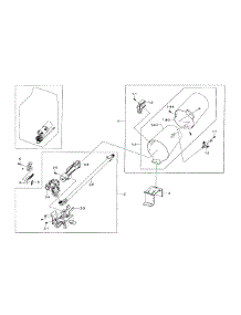 Duct Heater-Gas parts for Samsung Dryer DV45H7000GW/A2-00 from AppliancePartsPros.com