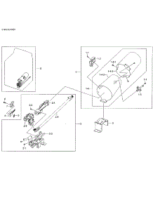 Gas Burner parts for Samsung Dryer DV48H7400GW/A2-02 from AppliancePartsPros.com