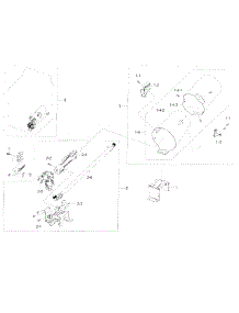 Heater parts for Samsung Dryer DV45H7000GW/A2-01 from AppliancePartsPros.com