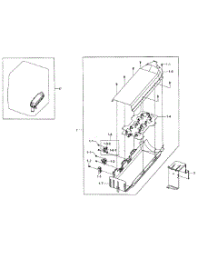 Duct Heater parts for Samsung Dryer DV457EVGSWR/AA-00 from AppliancePartsPros.com