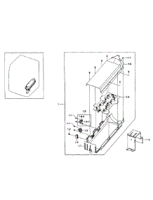 Heater Assy parts for Samsung Dryer DV431AEP/XAA-02 from AppliancePartsPros.com