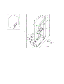 Heater Duct parts for Samsung Dryer DV476ETHASU/A1-00 from AppliancePartsPros.com