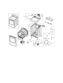 Main Parts parts for Samsung Dryer DV476GTHAWR/A1-01 from AppliancePartsPros.com