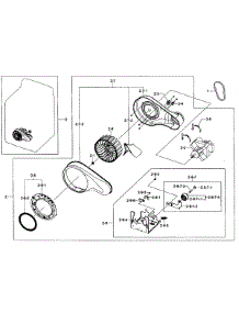 Motor Assy parts for Samsung Dryer DV484ETHASU/A1-01 from AppliancePartsPros.com