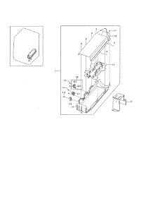 Heater Duct parts for Samsung Dryer DV476ETHAWR/A1-00 from AppliancePartsPros.com