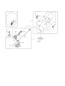 Duct & Burner parts for Samsung Dryer DV476GTHASU/A1-00 from AppliancePartsPros.com