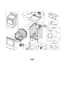 Main Parts parts for Samsung Dryer DV476GTHASU/A1-01 from AppliancePartsPros.com