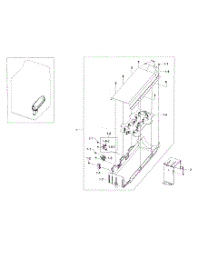 Duct Heater parts for Samsung Dryer DV456ETHDSU/AA-00 from AppliancePartsPros.com
