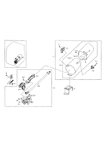 Duct & Burner parts for Samsung Dryer DV511AGW/XAA-03 from AppliancePartsPros.com