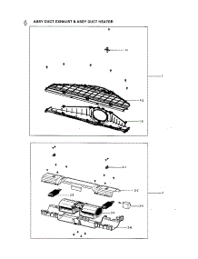 Duct Assy parts for Samsung Dryer DVG60M9900V/A3-00 from AppliancePartsPros.com