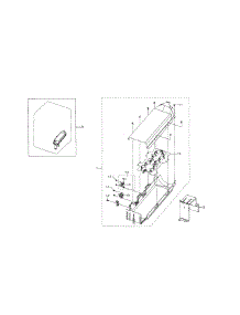 Duct Heater parts for Samsung Dryer DV331AEW/XAA-02 from AppliancePartsPros.com