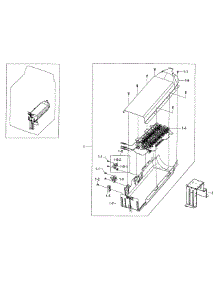 Duct & Burner parts for Samsung Dryer DV56H9100EW/A2-00 from AppliancePartsPros.com