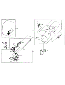 Heater Assy parts for Samsung Dryer DV393GTPAWR/A1-02 from AppliancePartsPros.com