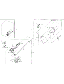 Duct parts for Samsung Dryer DV50K8600GV/A3-01 from AppliancePartsPros.com