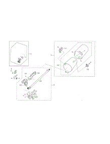 Duct & Burner parts for Samsung Dryer DVG45N5300V/A3-00 from AppliancePartsPros.com