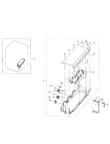 Duct Heater parts for Samsung Dryer DV331AER/XAA-03 from AppliancePartsPros.com
