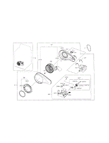 Motor Duct parts for Samsung Dryer DV5471AGP/XAA-03 from AppliancePartsPros.com