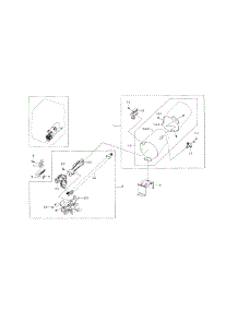 Duct & Burner parts for Samsung Dryer DV5471AGP/XAA-03 from AppliancePartsPros.com