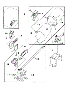 Heater Assy parts for Samsung Dryer DV317AGW/XAA-00 from AppliancePartsPros.com