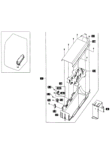 Heater Assy parts for Samsung Dryer DV365ETBGWR/A3-01 from AppliancePartsPros.com