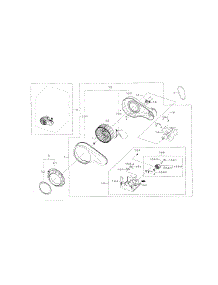 Motor parts for Samsung Dryer DV331AGR/XAA-01 from AppliancePartsPros.com