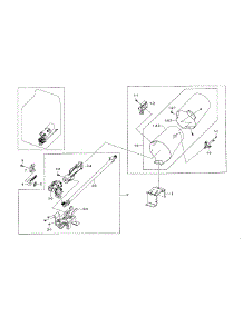 Duct & Burner parts for Samsung Dryer DV56H9000GP/A2-00 from AppliancePartsPros.com